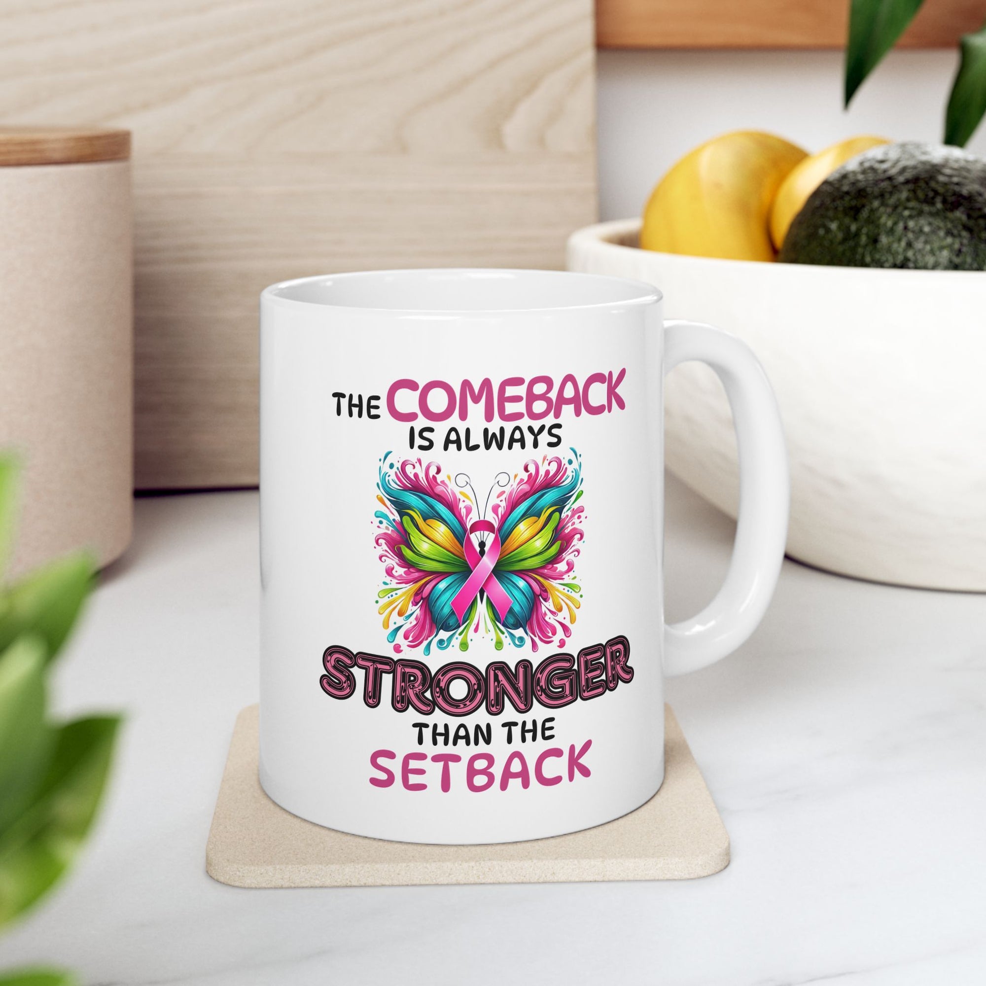 Breast Cancer Awareness Mug, 11 oz.