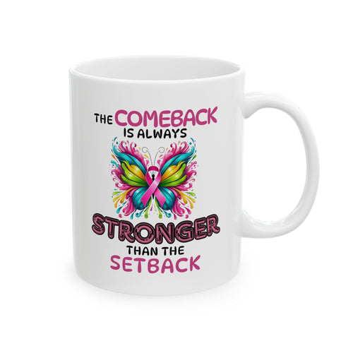 Breast Cancer Awareness Mug, 11 oz.